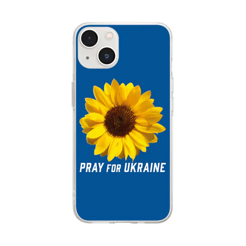 PRAY FOR UKRAINE ソフトクリアスマホケース