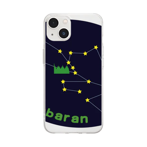 あるでバラン Soft Clear Smartphone Case