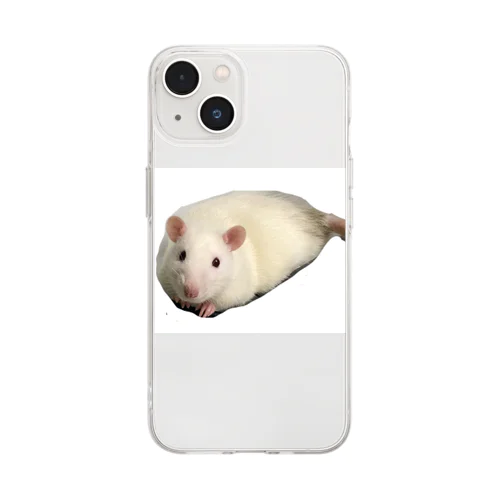 ファンシーラット のこむぎ Soft Clear Smartphone Case