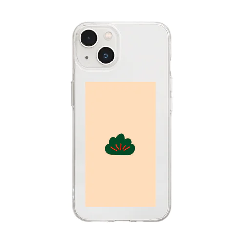 ショウチクバイmatsu Soft Clear Smartphone Case