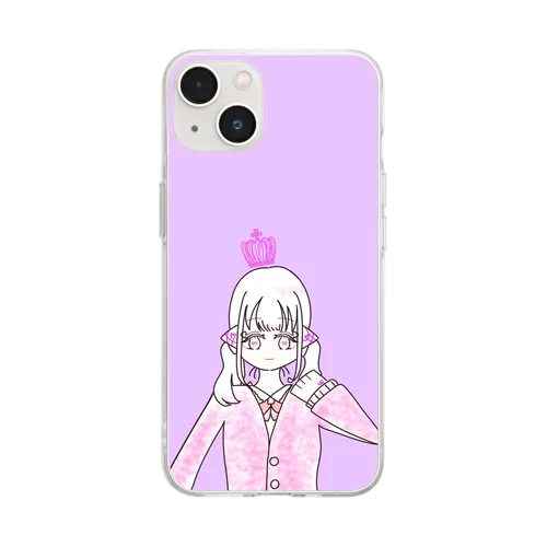 カワイイは正義♡ Soft Clear Smartphone Case