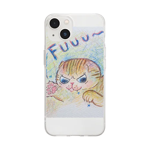 荒ぶるロレッタ Soft Clear Smartphone Case