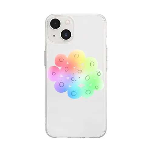 レインボー☆ホヤのあかちゃん2 Soft Clear Smartphone Case