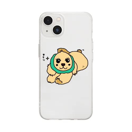 アメコカのアンちゃん Soft Clear Smartphone Case