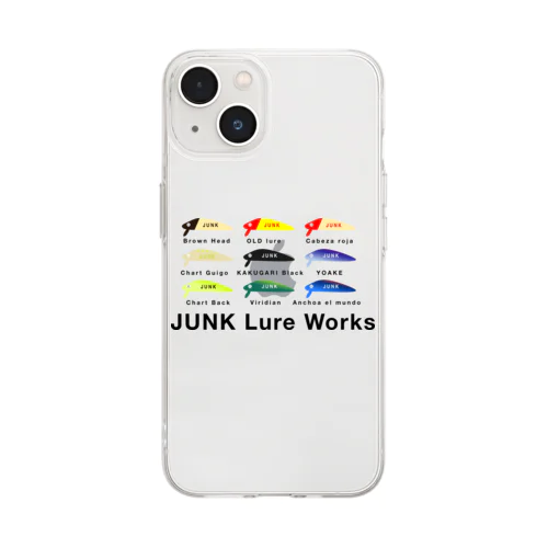 ジャンクルアー　ミノー Soft Clear Smartphone Case