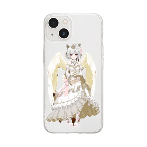 のあグッズ Soft Clear Smartphone Case