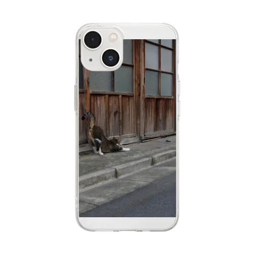 写真家中川 Photo series　『猫の』 Soft Clear Smartphone Case