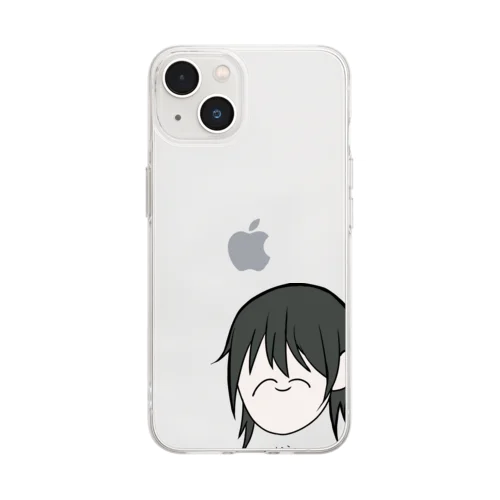 にこにこな三太郎くん Soft Clear Smartphone Case