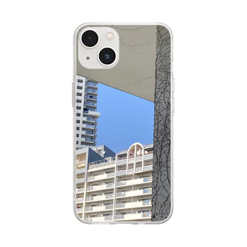 ビル Soft Clear Smartphone Case