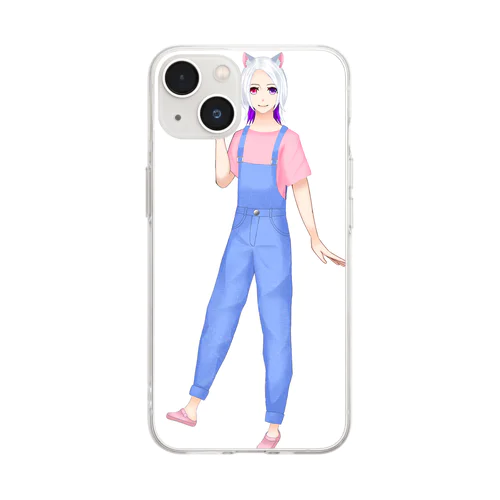 にゃんにゃん🐱 Soft Clear Smartphone Case