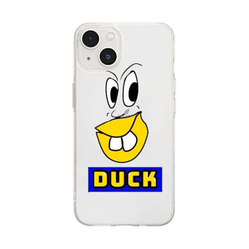 DUCKくん 투명 젤리케이스