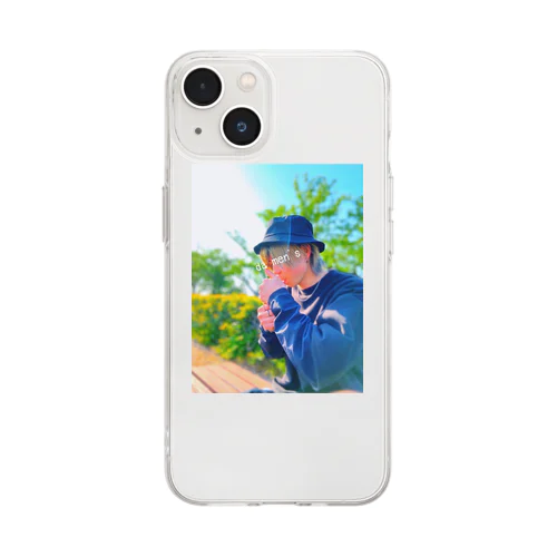 da men's Soft Clear Smartphone Case