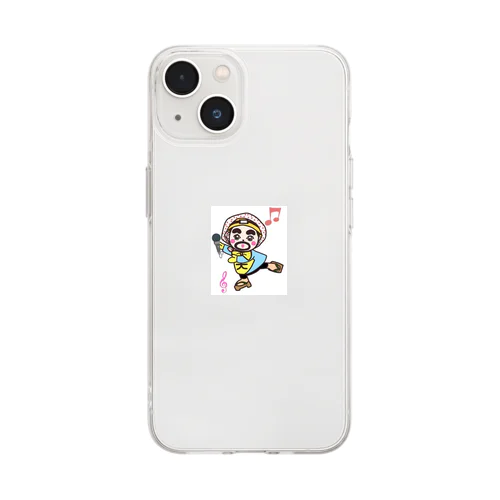 ヒッパレ♪運気爆上げグッズ Soft Clear Smartphone Case