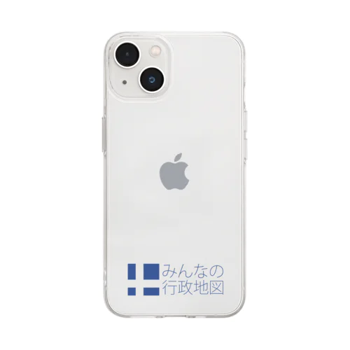 みんなの行政地図公式グッズ Soft Clear Smartphone Case