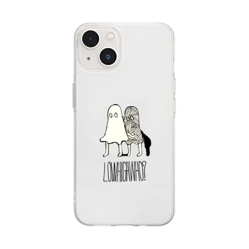 LOW HIGH WHO? LOGO Soft Clear Smartphone Case