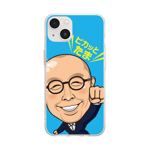 ピカたま spc001 Soft Clear Smartphone Case