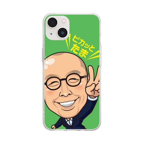 ピカたま spc002 Soft Clear Smartphone Case