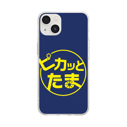 ピカたま spc004 Soft Clear Smartphone Case