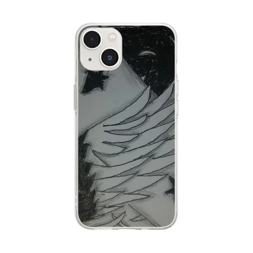 堕天〜Fallen angel〜 Soft Clear Smartphone Case