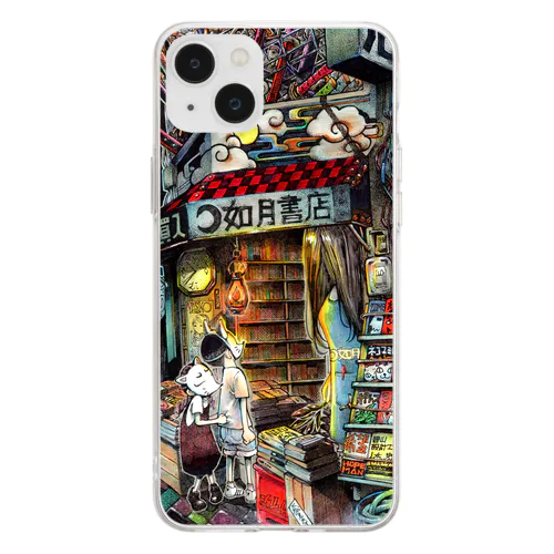 如月書店 Soft Clear Smartphone Case