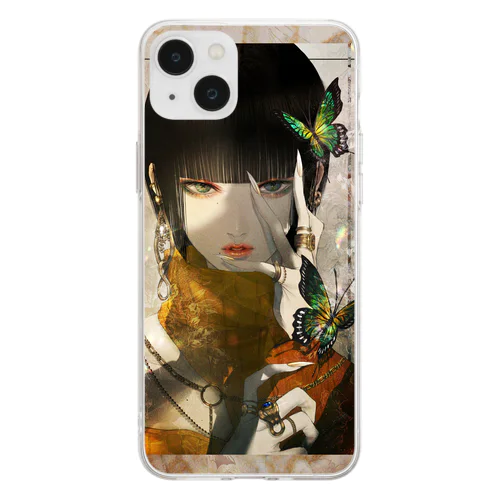 swallowtail butterfly Soft Clear Smartphone Case