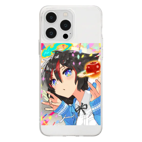 Yagami Ryuka - MEGAMI #02596 Merch Soft Clear Smartphone Case