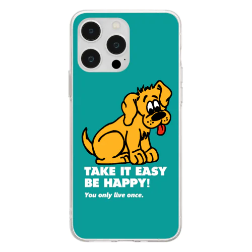 TAKE IT EASY Soft Clear Smartphone Case