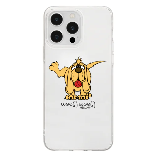 WOOF WOOF Soft Clear Smartphone Case