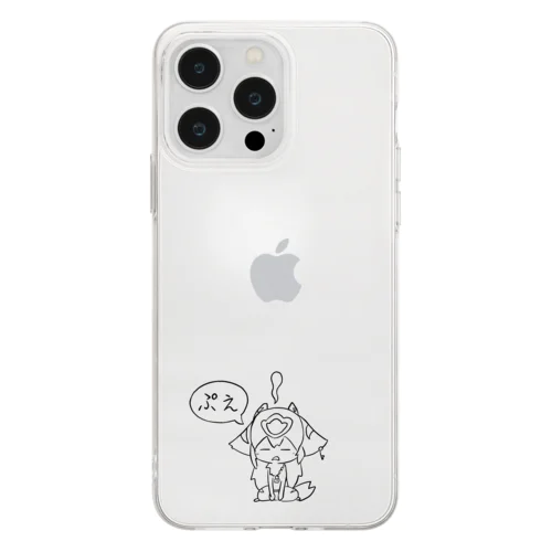 鍵っ子ちゃんスマホケース(ぷえ) Soft Clear Smartphone Case