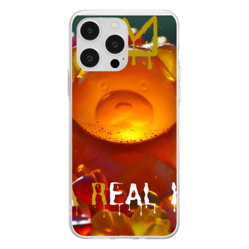 DIP DRIP "King Bear" Series Soft Clear Smartphone Case