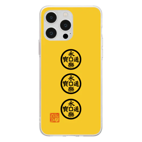 織田信長の軍旗 Soft Clear Smartphone Case