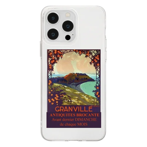 フランス・グランビル　ブロカント Soft Clear Smartphone Case
