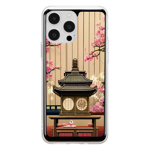 Glimpsing Traditional Beauty through a Modern Window" Soft Clear Smartphone Case