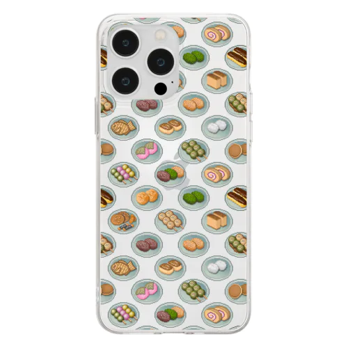 Okashi_FB_1 Soft Clear Smartphone Case