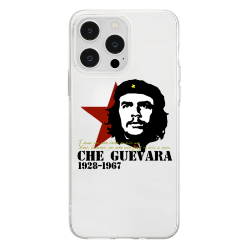 GUEVARA ゲバラ Soft Clear Smartphone Case