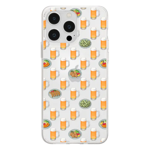 DRINK_FB_1 Soft Clear Smartphone Case