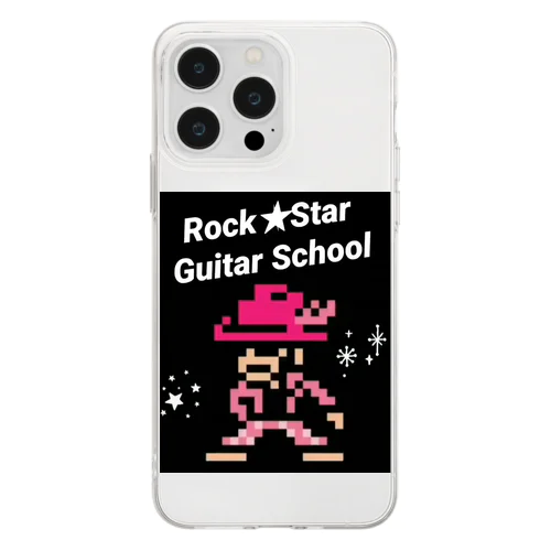 ロック★スターおしゃれアイテム Soft Clear Smartphone Case