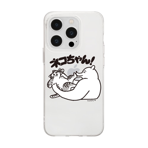ネコちゃん！ Soft Clear Smartphone Case