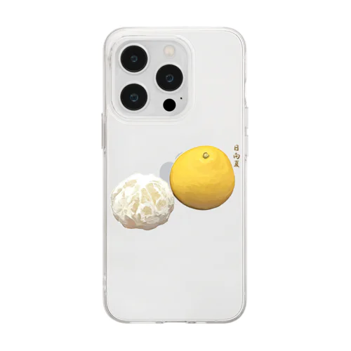 日向夏_230628 Soft Clear Smartphone Case