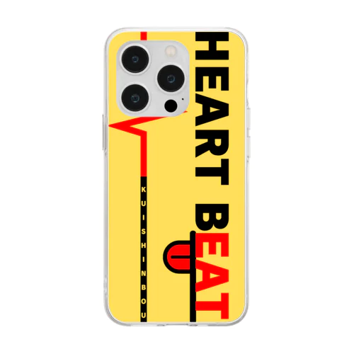 HART BEAT Soft Clear Smartphone Case