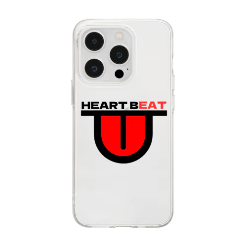 HEART BEAT Soft Clear Smartphone Case