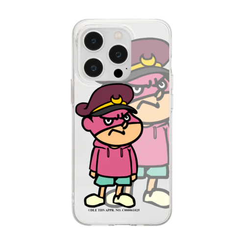 吉田君 スマホケース Soft Clear Smartphone Case