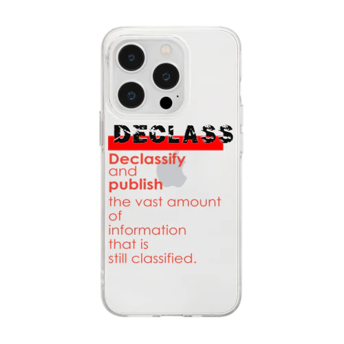 DECLASS Soft Clear Smartphone Case