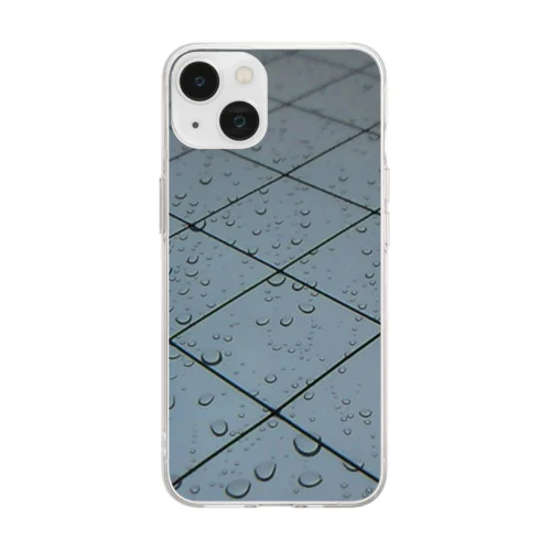 200904261320000　一粒の雨の音に Soft Clear Smartphone Case