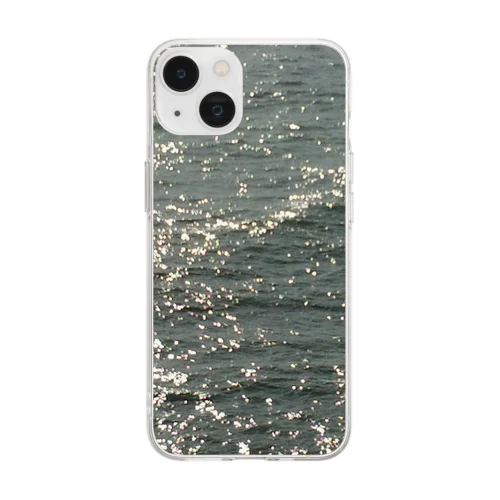 201410241247000 　海面は燻し銀 Soft Clear Smartphone Case