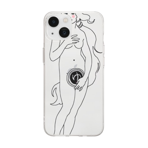 フロのヴィーナス Soft Clear Smartphone Case