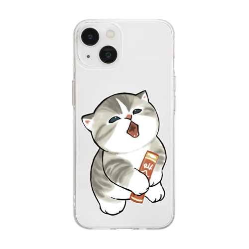 おかわり！ Soft Clear Smartphone Case