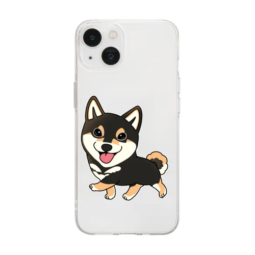 テチテチサブ Soft Clear Smartphone Case