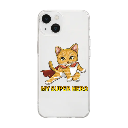MY SUPER HERO Soft Clear Smartphone Case