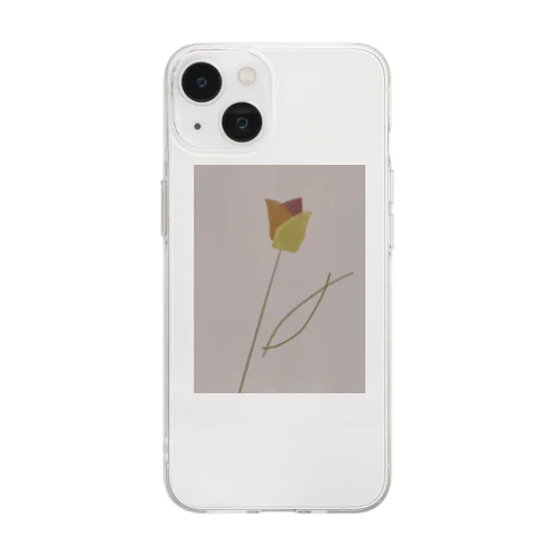 tulip Art * sweet potato Soft Clear Smartphone Case